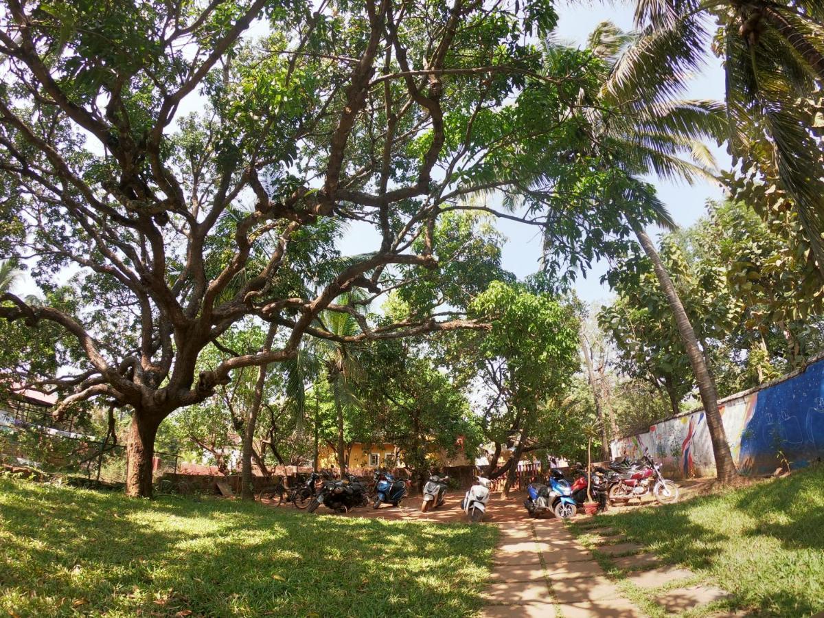 Gaia Hostels Anjuna Bagian luar foto