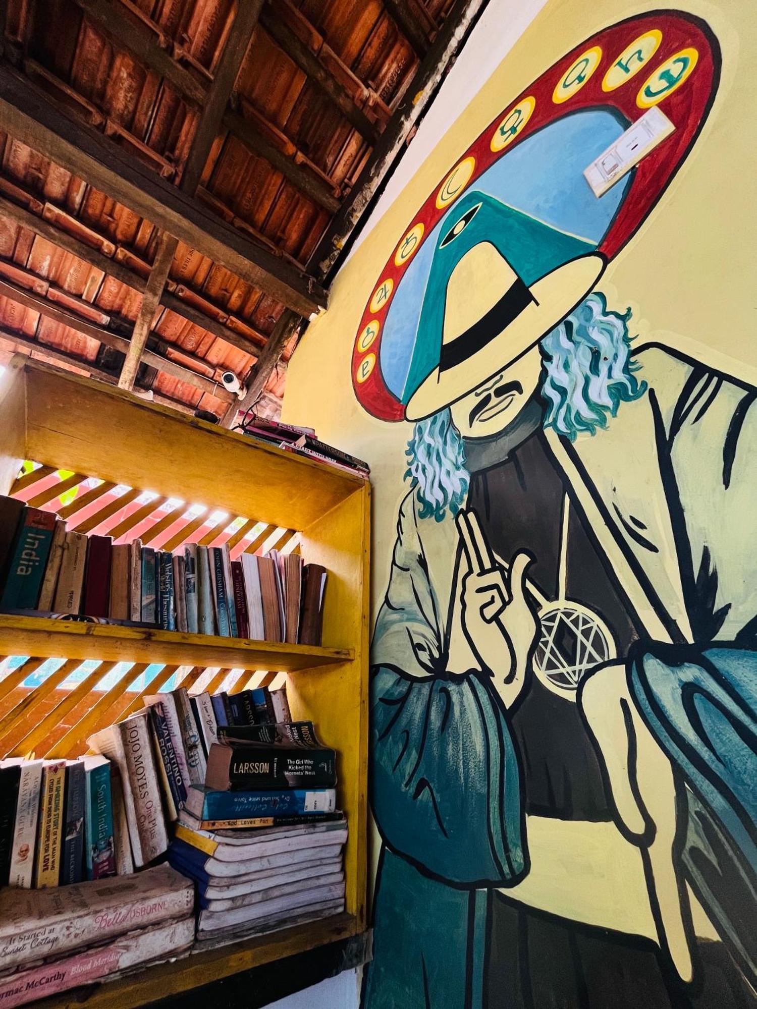 Gaia Hostels Anjuna Bagian luar foto
