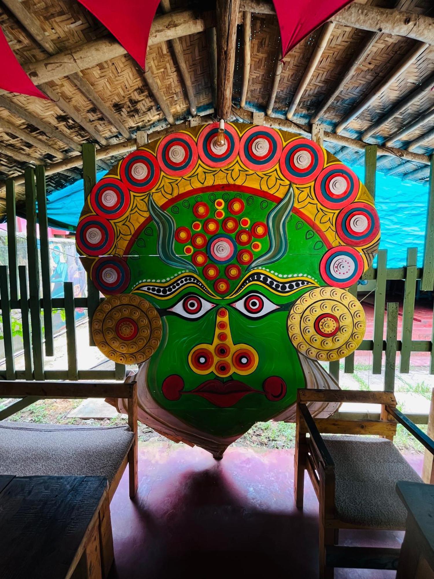 Gaia Hostels Anjuna Bagian luar foto
