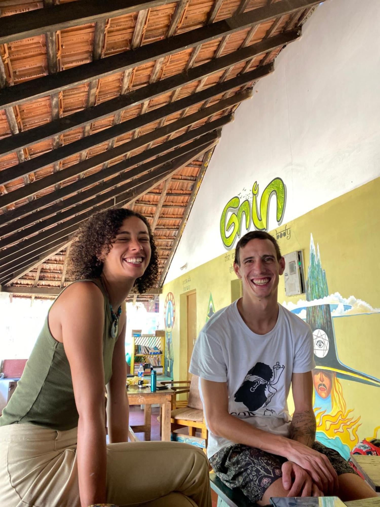 Gaia Hostels Anjuna Bagian luar foto